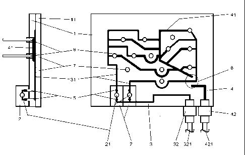 A single figure which represents the drawing illustrating the invention.